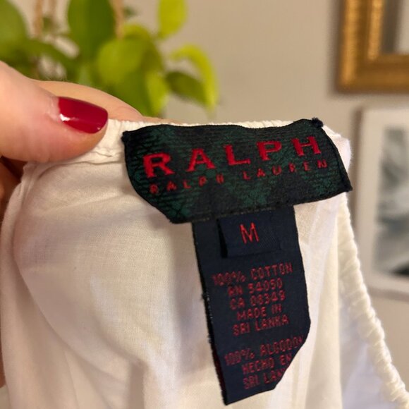 Ralph Lauren, size Medium 100% cotton top - Picture 2 of 2